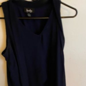 Dark blue tank
